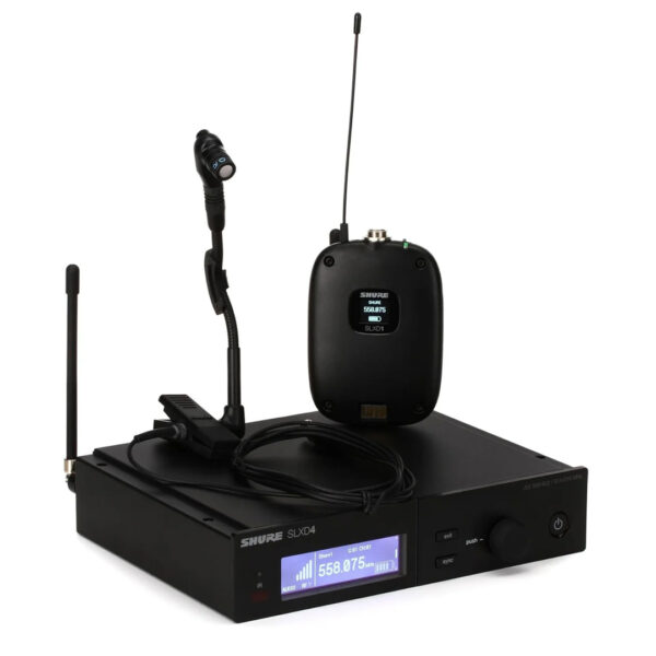 Microfono Shure SLXD14/98H-J52 inalámbrico para instrumento viento