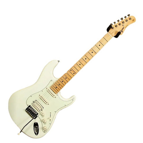 Guitarra Tagima TG-540 OWH L/AWH eléctrica HSS Blanco Olímpico golpeador blanco
