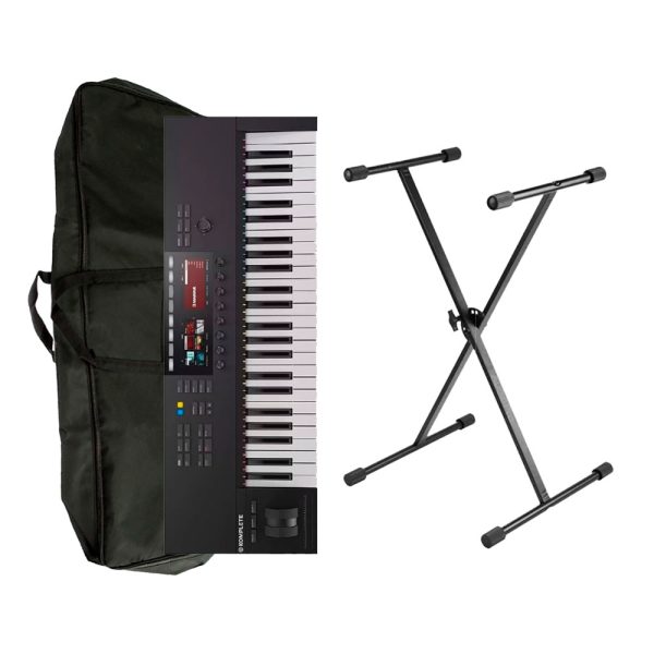 Combo Native Instruments Kontrol S49 MK2 Controlador + Estuche y base