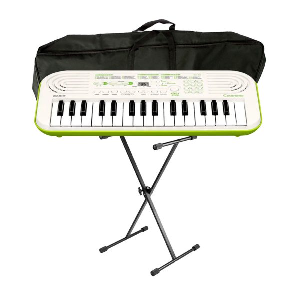 Combo Casio SA-80H2 Piano + base y estuche para niños infantil