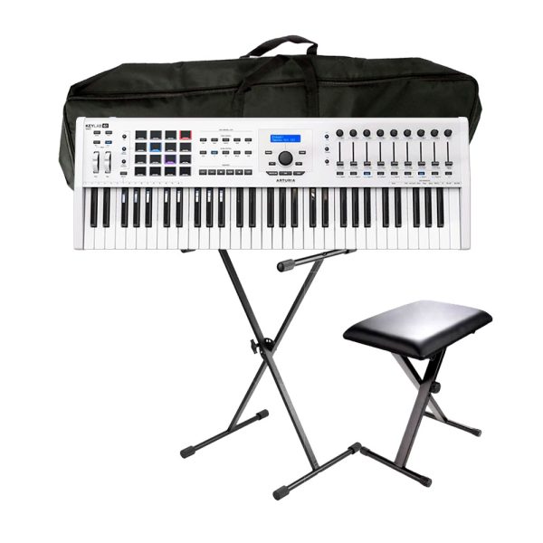 Combo Arturia KEYLAB 61 MKII 230632 Piano + Silla, base y estuche