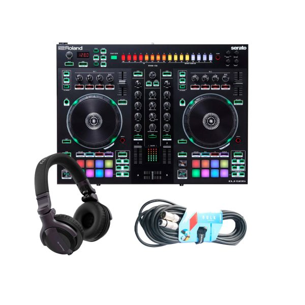 Combo Roland DJ-505 Controlador + Audifonos y cables