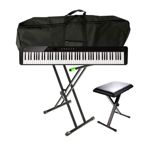 Combo Casio PX-S5000BK Piano + Silla, base y estuche