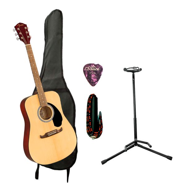 Combo Fender FA-125 Guitarra + Base, estuche y accesorios