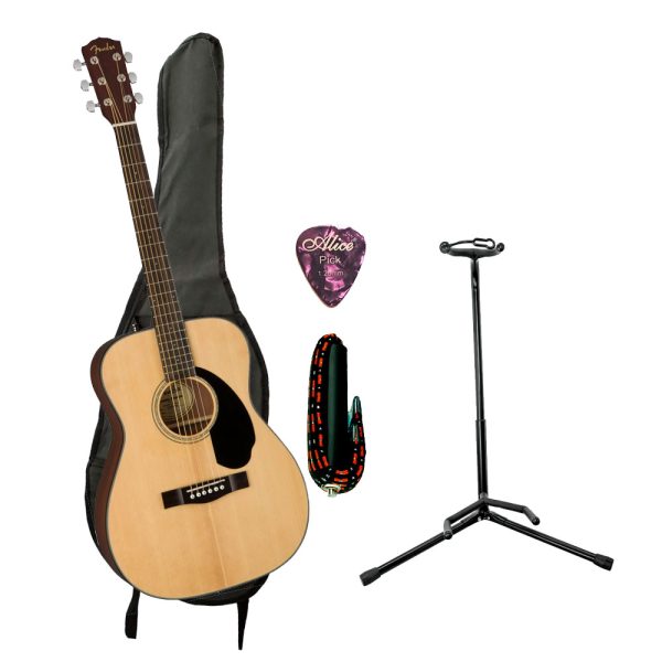 Combo Fender CC-60S CONCERT Guitarra + Base, estuche y accesorios