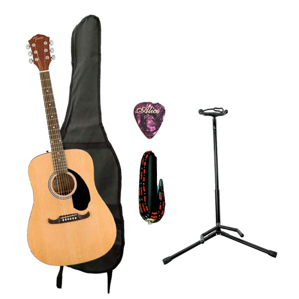 Combo Fender FA-125 DREAD Guitarra + Base, estuche y accesorios