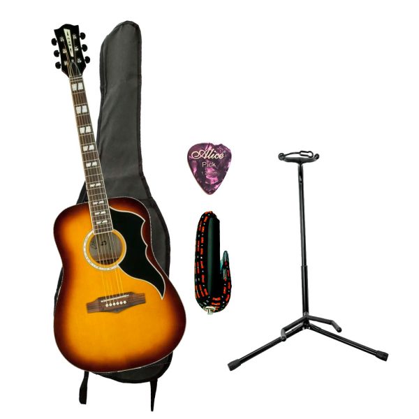 Combo Eko RANGER VI Guitarra + Base, estuche y accesorios