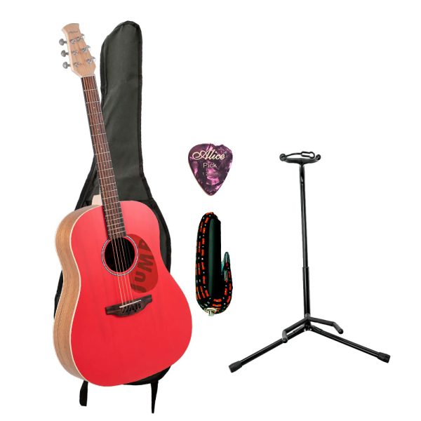 Combo Applause AAS-69-R Ap510120 Guitarra + Base, estuche y accesorios