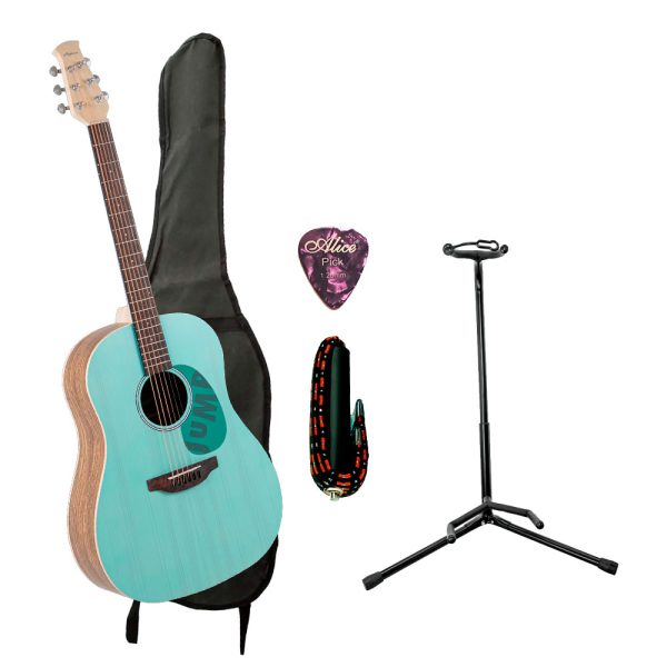 Combo Applause AAS-69-T Ap510121 Guitarra + Base, estuche y accesorios