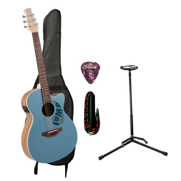 Combo Applause AEO-69-B Guitarra + Base, estuche y accesorios