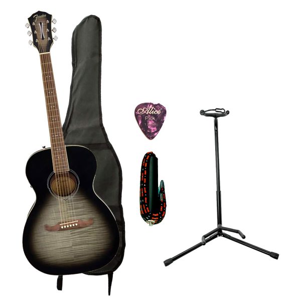 Combo Fender FA-235E Guitarra + Base, estuche y accesorios