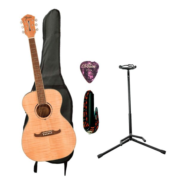 Combo Fender FA-235E NAT Guitarra + Base, estuche y accesorios