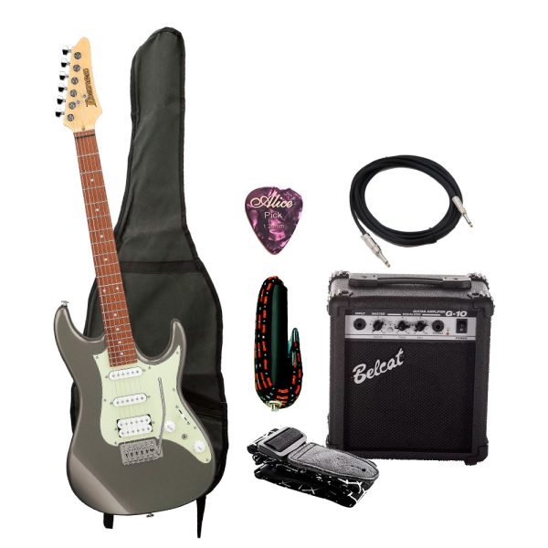 Combo x AZES40-TUN Guitarra + Amplificador, Base y Accesorios