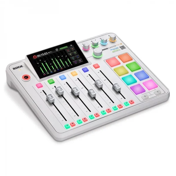 Mezclador Rode RODECASTER PRO II - WHITE Consola podcasting Blanco