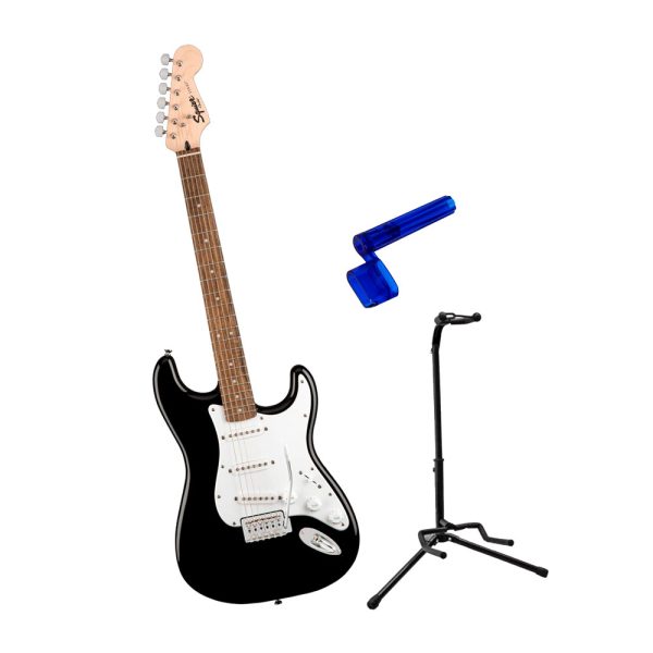 Combo Fender 371823006 Guitarra + Amplificador, Base y Accesorios kit
