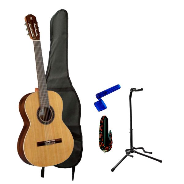 Combo Alhambra 1 C HT EZ Guitarra + Base, estuche y accesorios