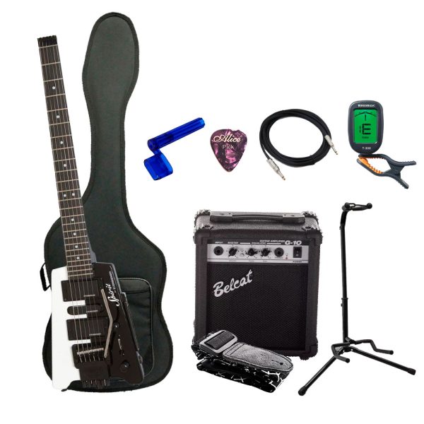Combo Steinberger GTPROWH1 Guitarra + Amplificador, Base y Accesorios