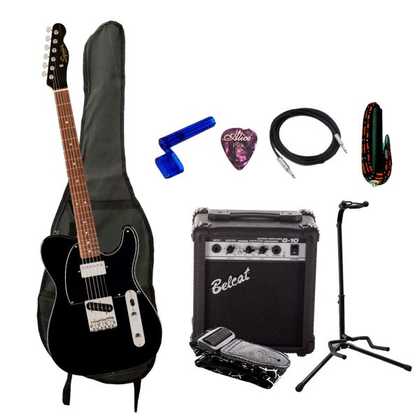 Combo Fender CLASSIC VIBE '60S TELECASTER Guitarra + Amplificador, Base y Accesorios