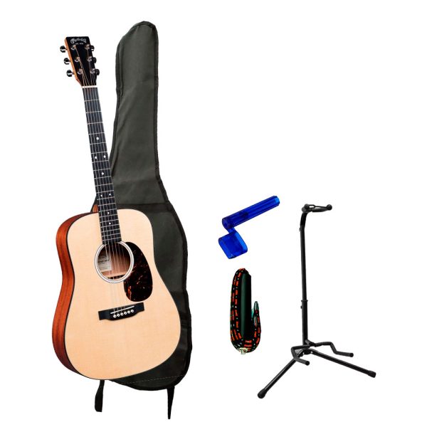 Combo Martin DJR10E-02 Guitarra + base + accesprios