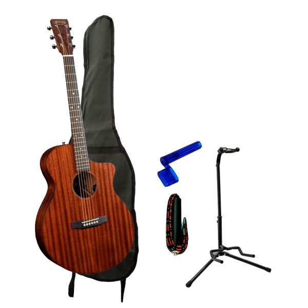 Combo Martin 000-10E Guitarra + base + accesprios