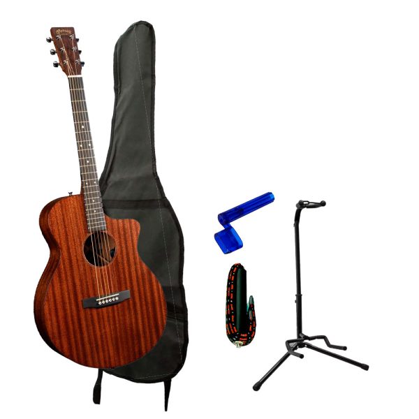 Combo Martin SC10E-02 Guitarra + base + accesprios
