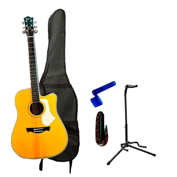 Combo Tagima ANDES EQ NTABS DF Guitarra + Base, estuche y accesorios