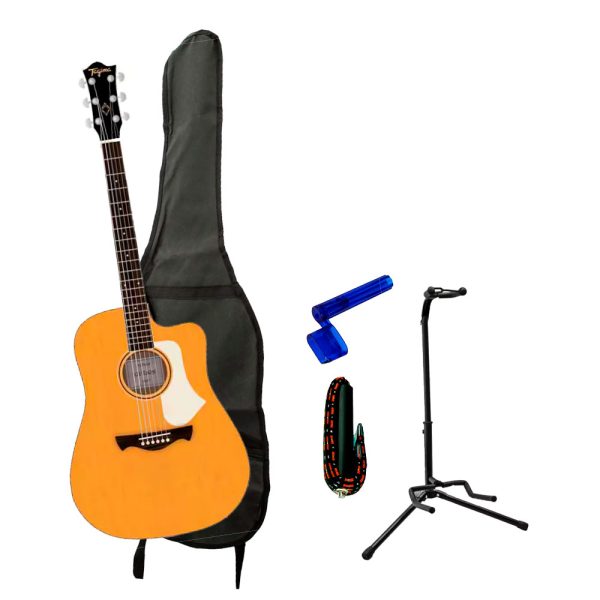 Combo Tagima ANDES EQ NTABS DF Guitarra + Base, estuche y accesorios