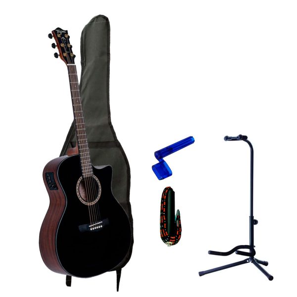 Combo Tagima CALIFORNIA EQ BK D/BK Guitarra + Base, estuche y accesorios