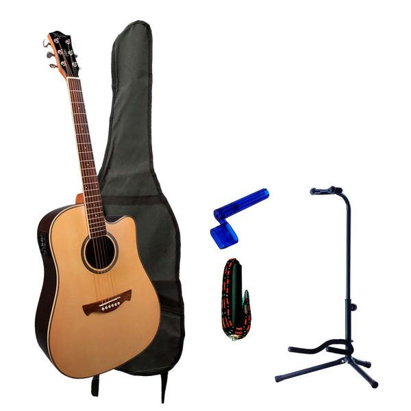 Combo Tagima WS-20 EQ NT Guitarra + Base, estuche y accesorios