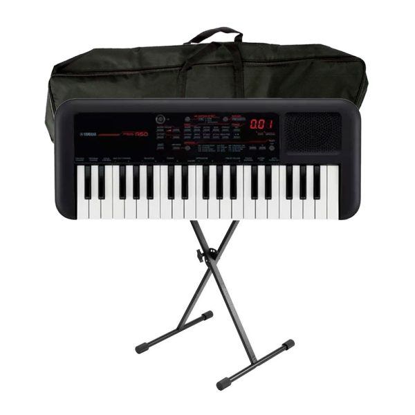 Combo Yamaha PSS-A50 Piano + Base Estuche