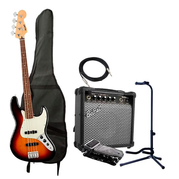 Combo Mc-Art E81 PK KIT Bajo + Amplificador base y accesorios