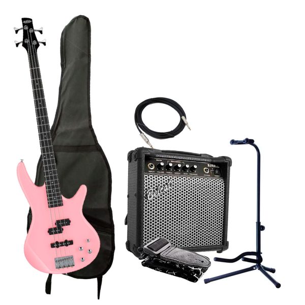 Combo Ibanez GSR200-BPK Bajo + Amplificador base y accesorios