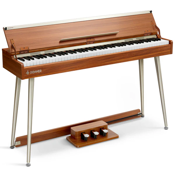 Piano Donner DDP-80 Digital Martillo Ec6676 Natural 88 Teclas
