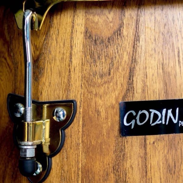 Congas Godin CBAD Base matera aro dorado Natural Madera 11 y 12Pg